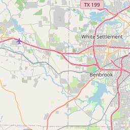 Service area map tile